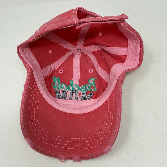 Baseball Mom Distressed Hat Womens - Picture 5 of 7